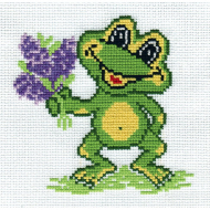 Набор для вышивания PANNA арт. D-0009 Лягушонок 15х15 см