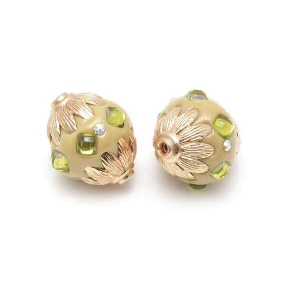 Бусины Этника TESORO арт. TS.A2675 цв.2 бежевый 21х18 мм in ?2 мм Бусины Этника TESORO арт. TS.A2675 цв.2 бежевый 21х18 мм in ?2 мм