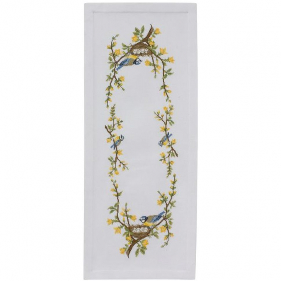 Набор для вышивания EVA ROSENSTAND арт.23-287 дорожки Птичье гнездо 38х90 см