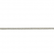 Цепь декоративная арт.TBY-SP 135 R 1х1мм цв.серебро уп.10м