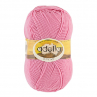 Пряжа ADELIA LUCAS (70% шерсть, 30% акрил) 5х100г/218м цв.25 св.розовый