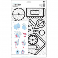 84244_Набор ножей для вырубки "Часы с кукушкой"