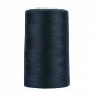 Нитки швейные 40/2 полиэстер 5000 ярд цв.712 (Е1324) т.синий MAX