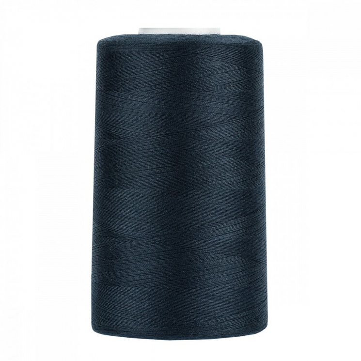 Нитки швейные 40/2 полиэстер 5000 ярд цв.712 (Е1324) т.синий MAX