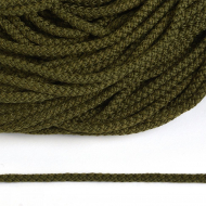 Шнур круглый полиэфир 03мм арт.1с-31 с наполнителем цв.096 хаки уп.200м