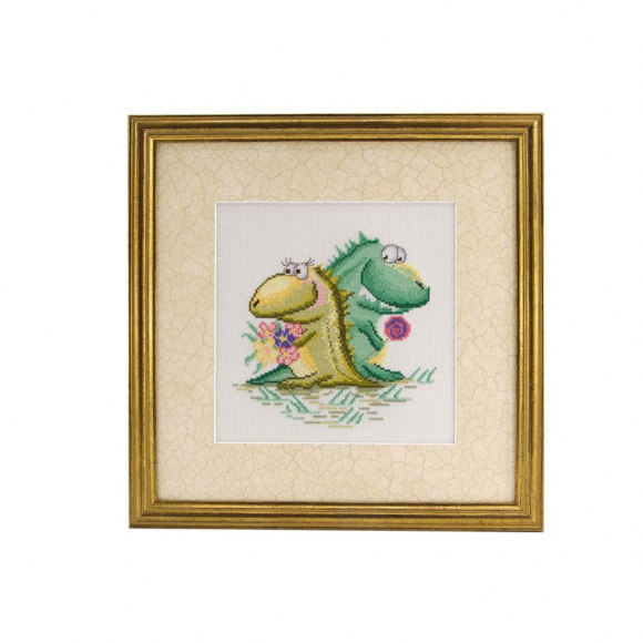 121903_Вышитая картина "Моя милая" 121903_Вышитая картина "Моя милая"