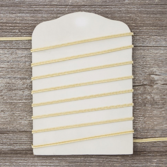 Шнур-сутаж PEGA, светло-бежевый, 3 мм