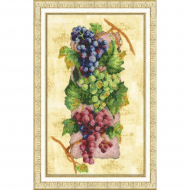 Набор для вышивания бисером ПАУТИНКА арт.Б-1229 Виноград 25х40,5 см
