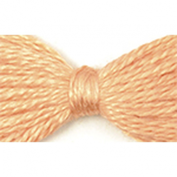 Нитки мулине цв.9214 персиковый 12х10м С-Пб