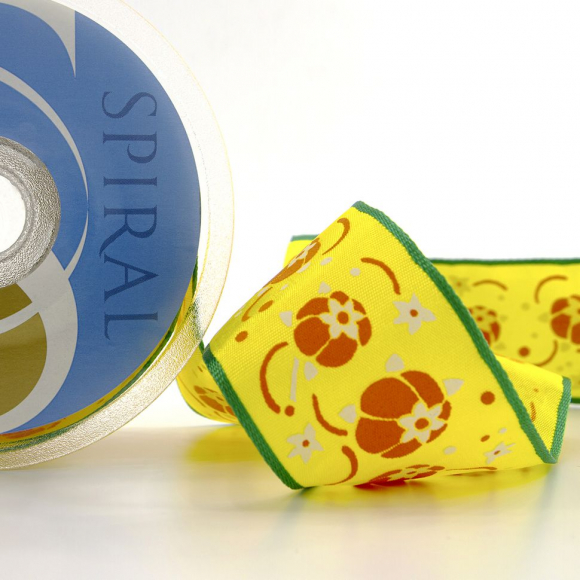 Лента с рисунком SAFISA, 40 мм, 15 м, цвет 01 Лента с рисунком SAFISA, 40 мм, 15 м, цвет 01