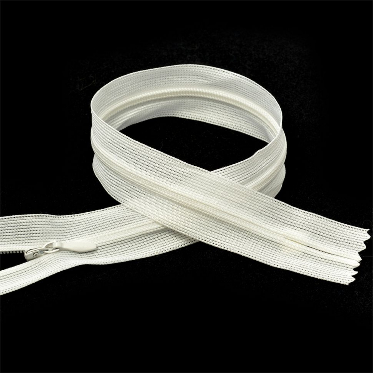 Молния MaxZipper пласт. потайная №3 20см н/р цв.F102 молочный уп.50шт