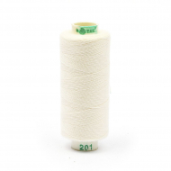 Нитки Dor Tak бытовые 40/2 полиэстер 366м цв.201 экрю