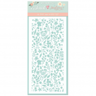 161094_Трафарет "Маленькие цветы" серии Mix Media 3D эффект