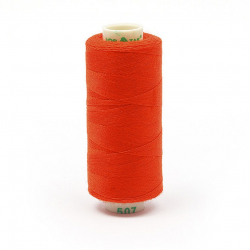Нитки Dor Tak бытовые 40/2 полиэстер 366м цв.507 оранжевый