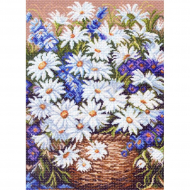 Рисунок на канве МАТРЕНИН ПОСАД арт.37х49 - 1323 Ромашки, композиция