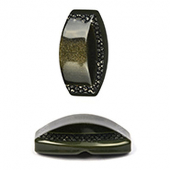 Пуговицы пластик TBY Y281 цв.094 хаки 28L-18мм, на ножке, 144 шт