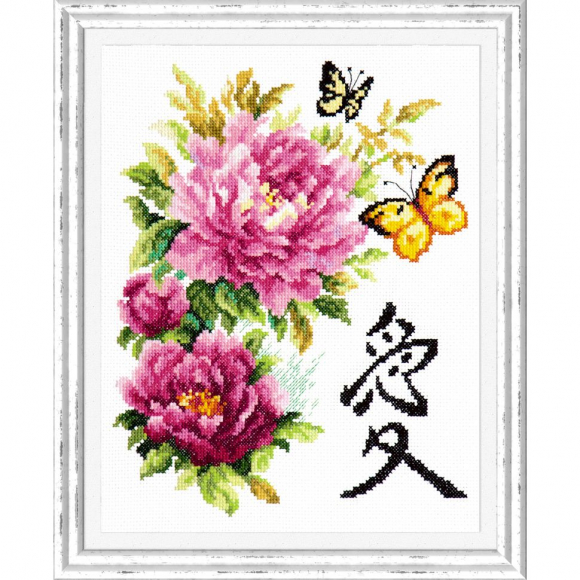 Набор для вышивания ЧУДЕСНАЯ ИГЛА арт.87-01 Любовь 21х25см