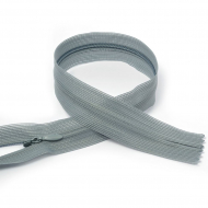 Молния MaxZipper пласт. потайная №3 20см н/р цв.F316 серый уп.50шт