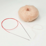 98456_Спицы круговые с удлиненным кончиком, addiClassic Lace №7, 80 см