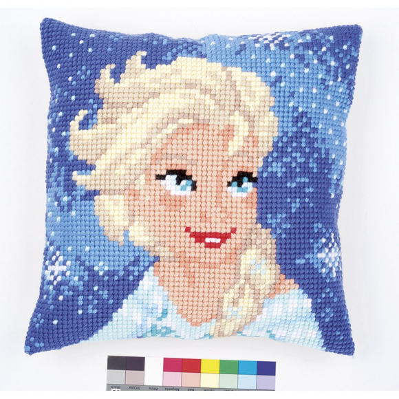 Набор для вышивания VERVACO арт.PN-0165924 Подушка Эльза Disney 40х40 см Набор для вышивания VERVACO арт.PN-0165924 Подушка Эльза Disney 40х40 см