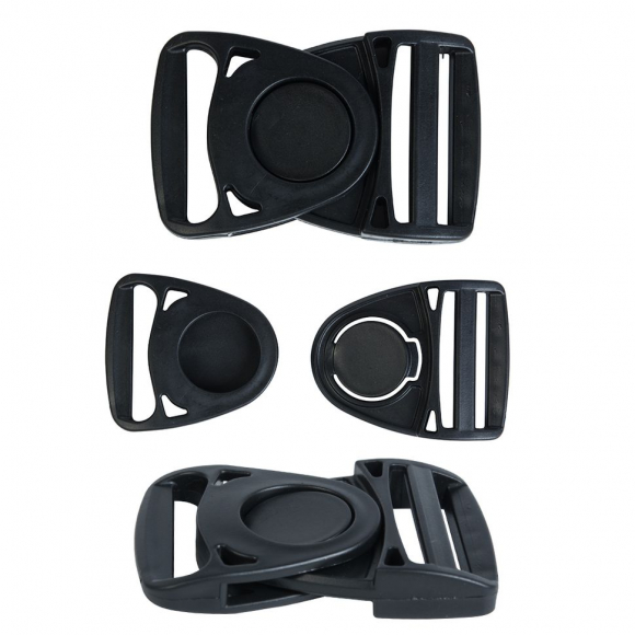 Фастекс пластик Ф-40/1 40мм черный уп.100шт