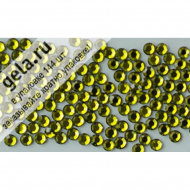 34778_Камни плоские с термоклеем 2028HF, ss 6, Olivine M