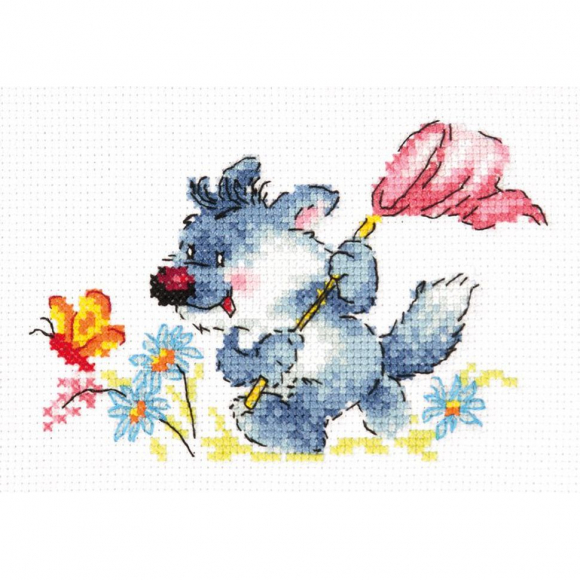 Набор для вышивания ЧУДЕСНАЯ ИГЛА арт.18-72 Романтик 14х9 см Набор для вышивания ЧУДЕСНАЯ ИГЛА арт.18-72 Романтик 14х9 см