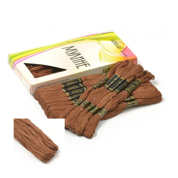 Нитки мулине IDEAL арт.ТВ (100% хлопок) 24х8м цв.497 Нитки мулине IDEAL арт.ТВ (100% хлопок) 24х8м цв.497