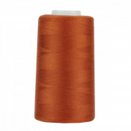 Нитки швейные 40/2 полиэстер 5000 ярд цв.383 рыжий MAX Нитки швейные 40/2 полиэстер 5000 ярд цв.383 рыжий MAX