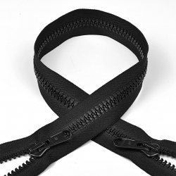 Молния трактор ARTA-F.2080 Т8 2 замка 90см цв.077 черный уп.10шт