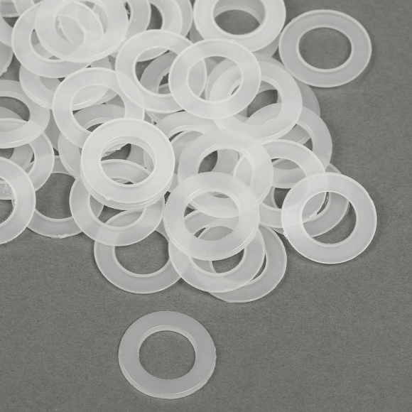 Уплотнитель для люверсов №24 (пластик) уп. 1000шт Уплотнитель для люверсов №24 (пластик) уп. 1000шт