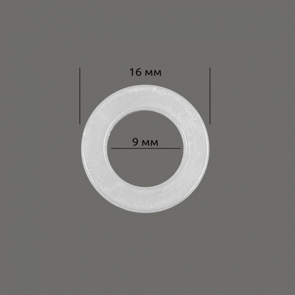 Уплотнитель для люверсов №24 (пластик) уп. 1000шт Уплотнитель для люверсов №24 (пластик) уп. 1000шт