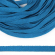 Шнур плоский х/б 15мм турецкое плетение цв.022 бирюза уп.50 м