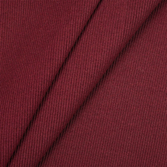 Ткань трикотаж Кашкорсе с лайкрой 300г пенье 60+60см бордо 19-1716 уп.3м Ткань трикотаж Кашкорсе с лайкрой 300г пенье 60+60см бордо 19-1716 уп.3м