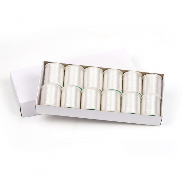 Мононить арт.MF-05 0,15мм 200м цв.белый уп.12 шт Мононить арт.MF-05 0,15мм 200м цв.белый уп.12 шт