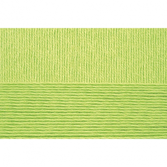 Пряжа для вязания ПЕХ Хлопок Натуральный летний ассорт (100% хлопок) 5х100г/425 цв.483 Незрелый лимон