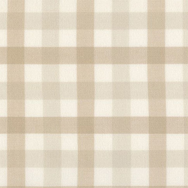 Ткань для пэчворка PEPPY Brooklyn Plaid Flannel 146 г/м? 100% хлопок цв.SRKF-17261-14 NATURAL уп.100х110 см