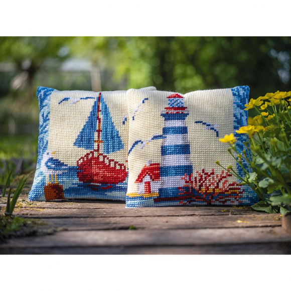 182403_Набор для вышивания подушки "Маяк"