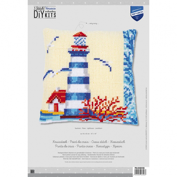 182403_Набор для вышивания подушки "Маяк"