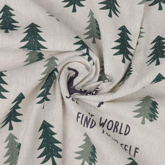 Ткань Лен, арт.TBY.DJ.57, 140г/м?, 30% лен 70% хлопок, шир.150см, уп.1м