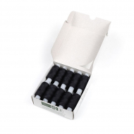 Нитки армированные 45ЛЛ 200 м цв.6317 сине-черный Нитки армированные 45ЛЛ 200 м цв.6317 сине-черный