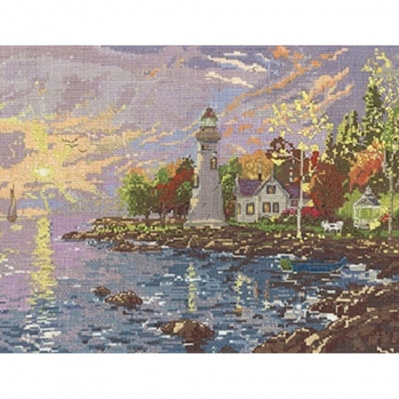 Набор для вышивания CANDAMAR DESIGNS арт.51638 Спокойная бухта 35,6 x 25,4 см