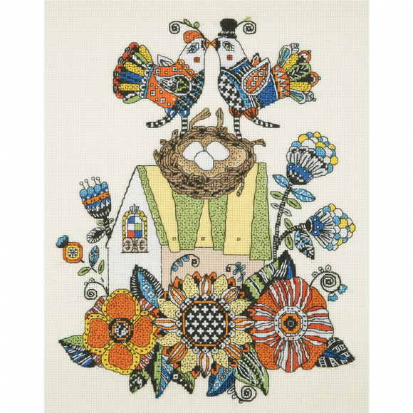 Набор для вышивания PANNA арт. PT-7024 Домашний уют 23х28,5 см