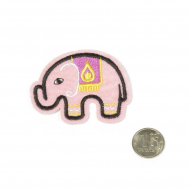 Термоаппликации MAGIC HOBBY арт. MG-R1720.2 Слон цв.2 6х5 см 20 шт