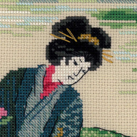 Набор для вышивания РИОЛИС арт.1535 Утренняя роса 24х30 см