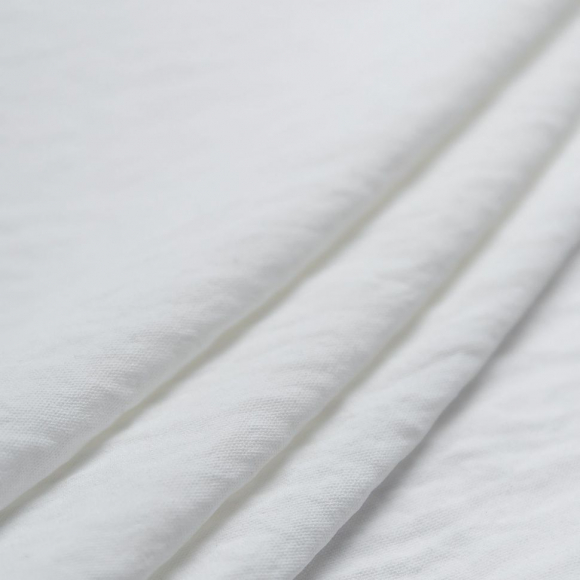 Ткань Лен Манго 110 г кв.м 100% полиэстер шир.148 см арт.Р.33921.02 цв.02 шампань уп.30м