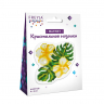 Кристальная мозаика ФРЕЯ арт.ALVM-038 Тропические цветы (магнит) 8х8 см