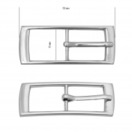 Пряжка металлическая TBY.1060 50х20мм, внутр. размер 15мм цв. никель уп. 10шт Пряжка металлическая TBY.1060 50х20мм, внутр. размер 15мм цв. никель уп. 10шт
