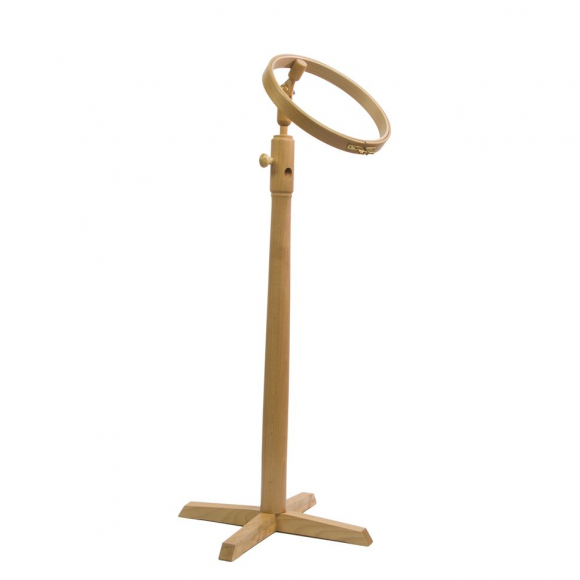 14557_Пяльцы напольные, круглые, диаметр 21,5 см