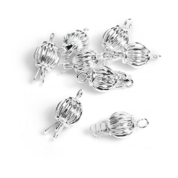 Застежка MAGIC 4 HOBBY арт.MH.111922-2 цв. серебро 16х8 мм уп.10шт Застежка MAGIC 4 HOBBY арт.MH.111922-2 цв. серебро 16х8 мм уп.10шт